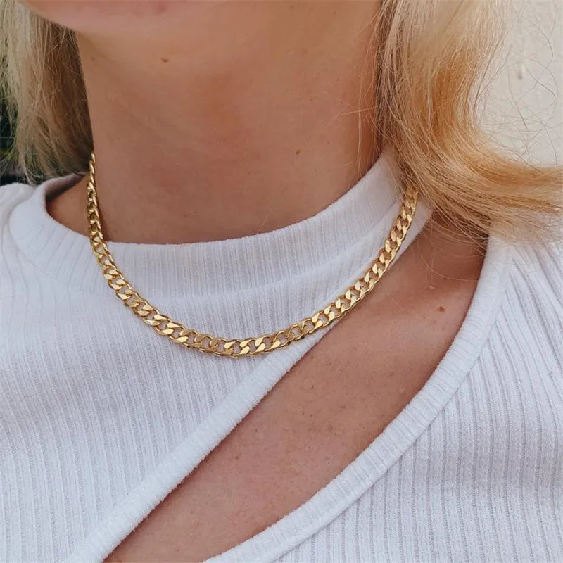 Camila Chain Necklace - Gold