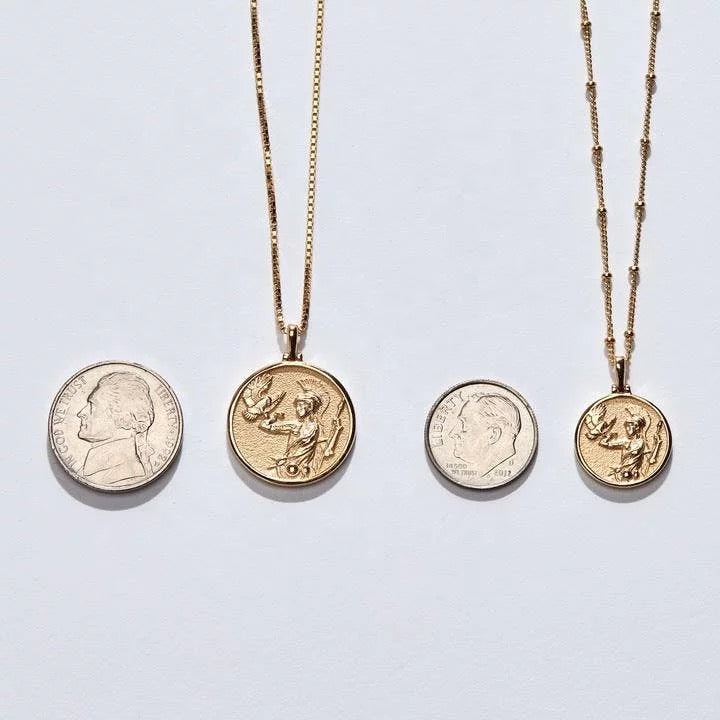 Athena Coin Necklace